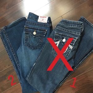 Pair of True Religion Jeans Size 27